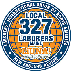 LIUNA Laborers Local 327 logo