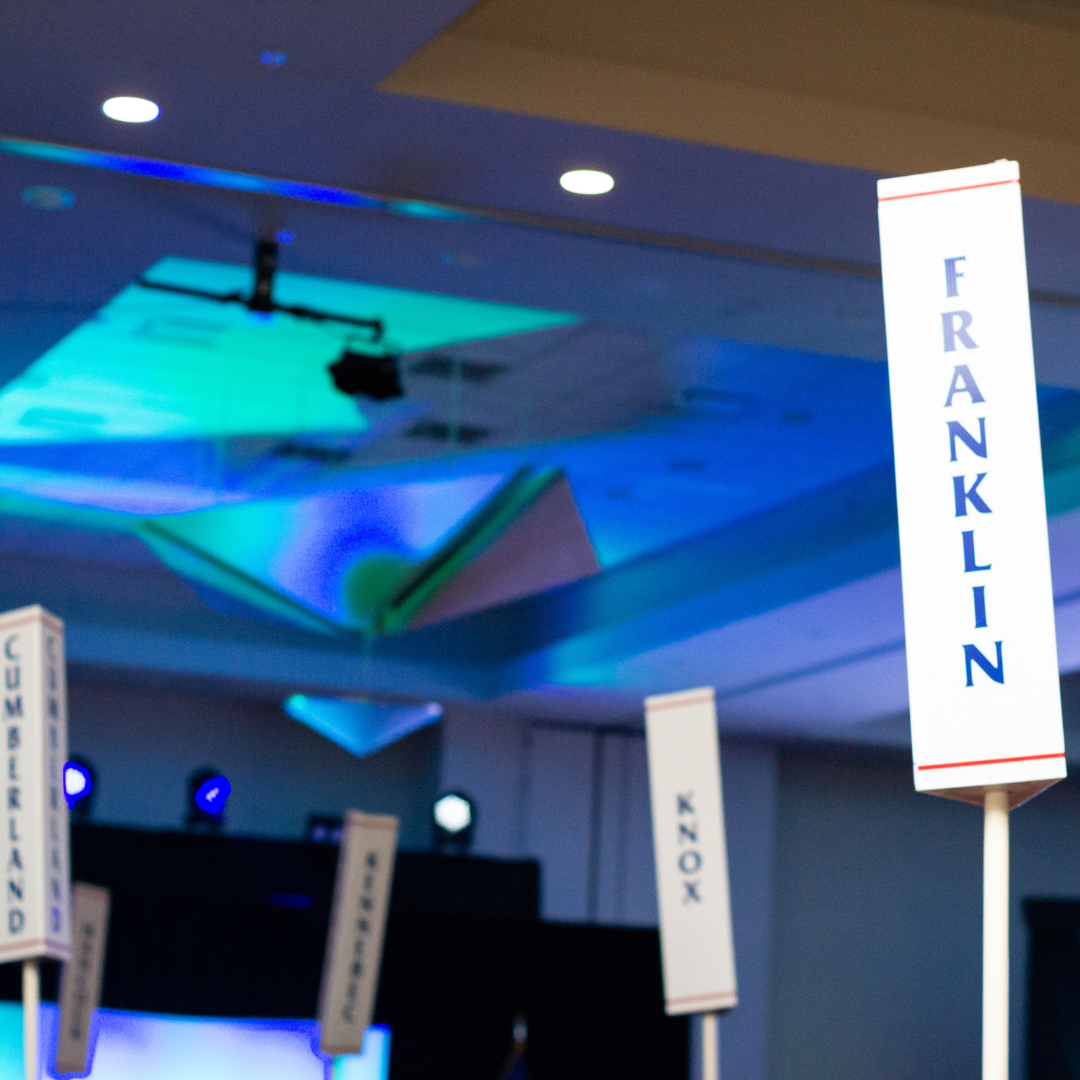 County Placards at 2022 State Convention